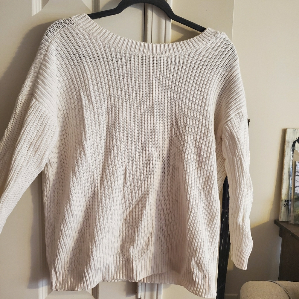 Forever 21 Open Back Sweater